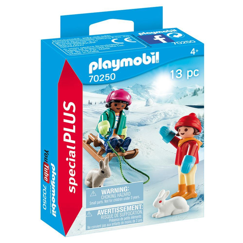 Playmobil - Children with Sleigh