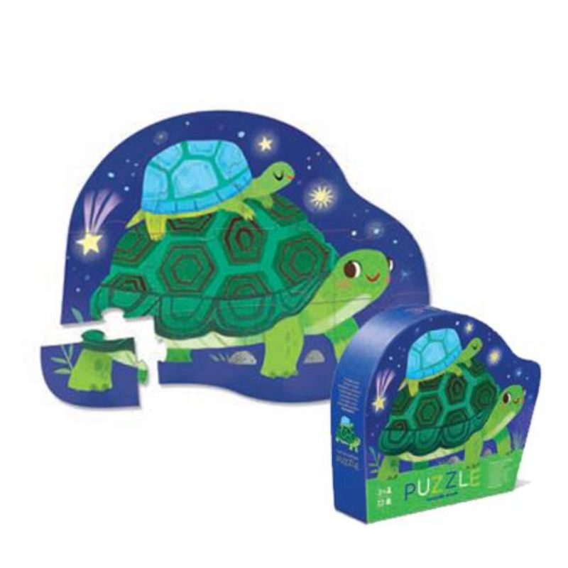Mini Jigsaw Puzzle - Croc Creek Turtles Together (12pcs)