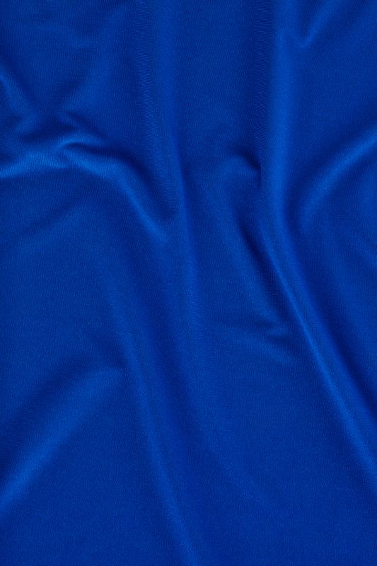 Electric Blue Women's Marley Jersey Top in 2XL, featuring soft knit fabric for comfort and easy-care maintenance.