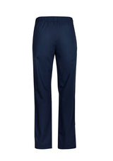 Men's Tokyo Scrub Pant in Midnight Navy, XS size, featuring a modern fit, cargo pockets, elastic waistband, and antibacterial fabric.