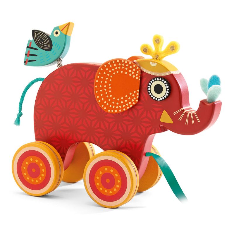 Colorful Djeco Indy Toy for kids aged 2+, promoting creativity, sensory development, and interactive play.