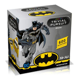 Trivial Pursuit - Batman in a bright yellow case, featuring 600 trivia questions about Gotham's heroes and villains.