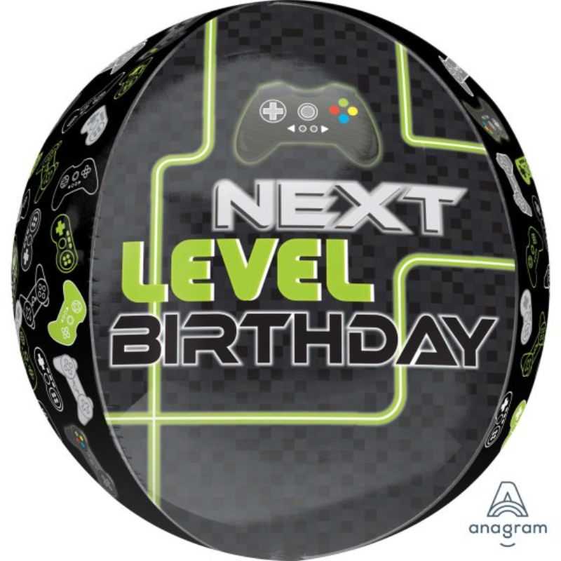 Orbz XL Level Up Next Level Birthday