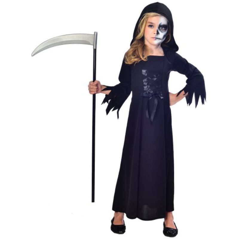 Costume Grim Reaper Girls 7-8 Years