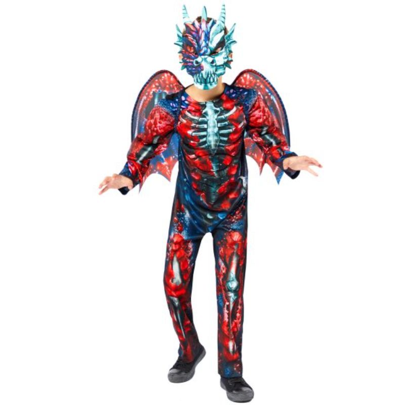 Costume Dragon Skeleton 3-4 Years