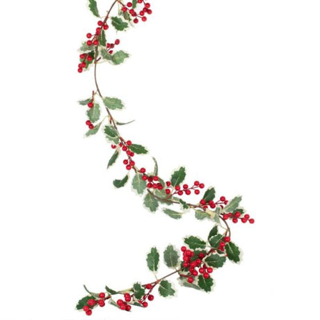 Artificial 1.8m long foliage garland, perfect for year-round decor and events, enhancing any space with lush greenery.