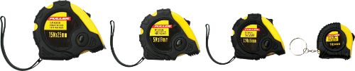 FULLER TAPE MEASURE SET 4 PC (7.5M, 5M, 3M + KEY CHAIN)