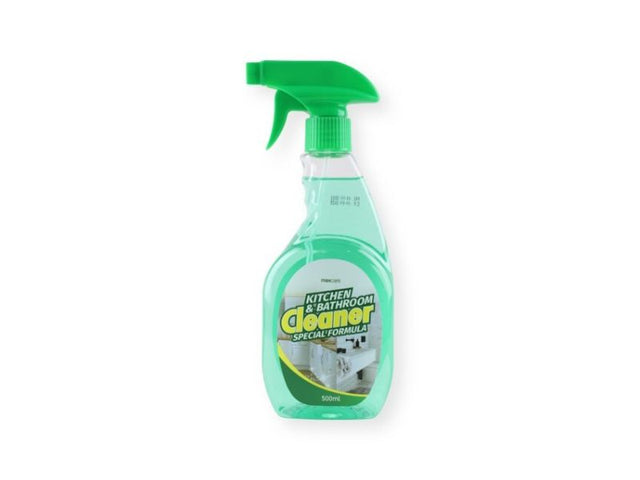 Eco-friendly Kitchen & Bathroom Trigger Cleaner 500ml, perfect for tackling grease and grime in a convenient 24-pack.