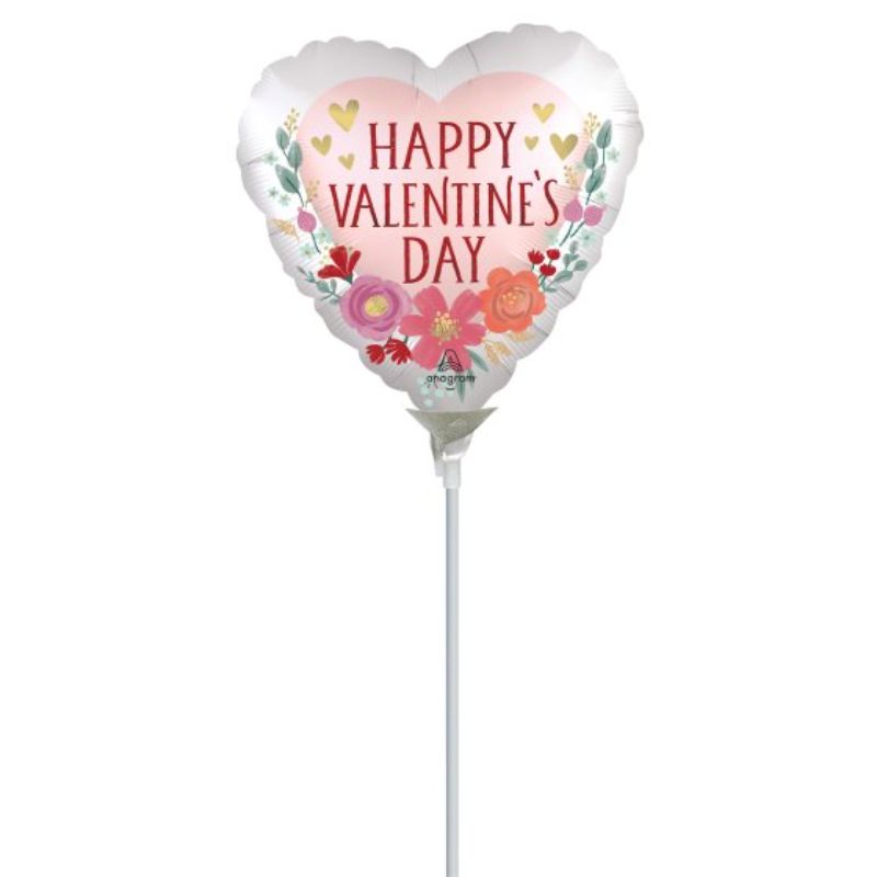 10cm Happy Valentine's Day Romantic Flowers
