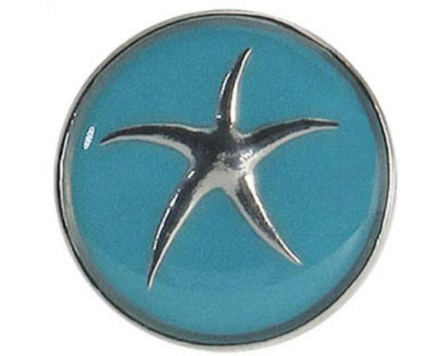 Vibrant Snaps REDFOX - Starfish Teal accessory featuring a stylish sea-inspired design, perfect for summer adventures.