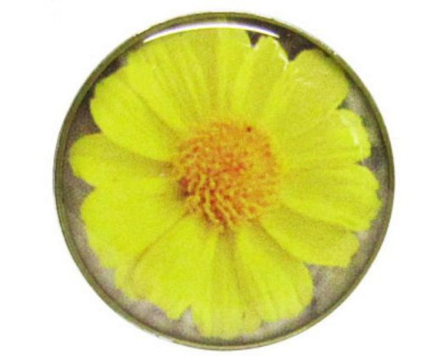 Vibrant sunflower accessory by Snaps REDFOX, perfect for adding style and cheer to any outfit.