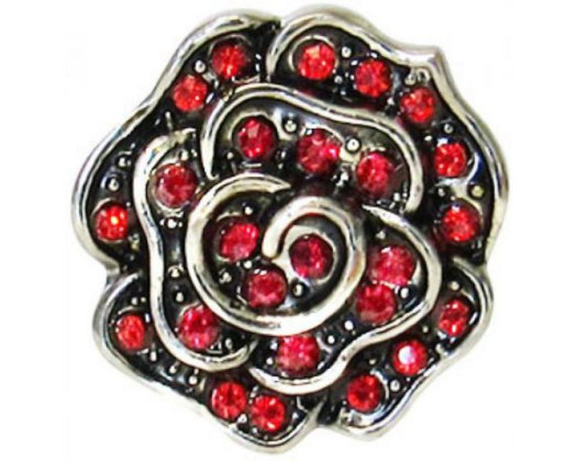 Lifelike Snaps REDFOX - Red Rose, vibrant and elegant, perfect for home decor, weddings, and special occasions.