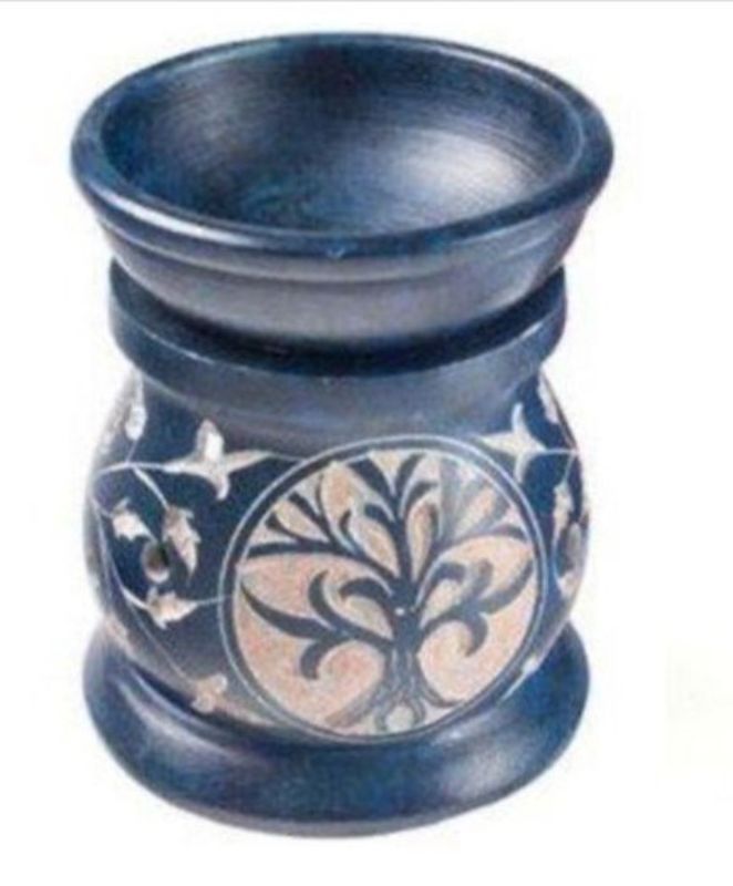 Oil Burner - Soapstone (10cm)