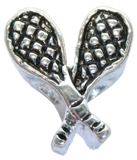 Elegant tennis metal beads in a pack of 8, perfect for creating durable and stylish jewelry pieces.