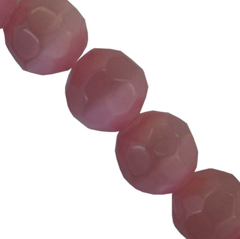 Colorful 7.5mm faceted catseye beads set of 4, perfect for unique jewelry making and creative projects.