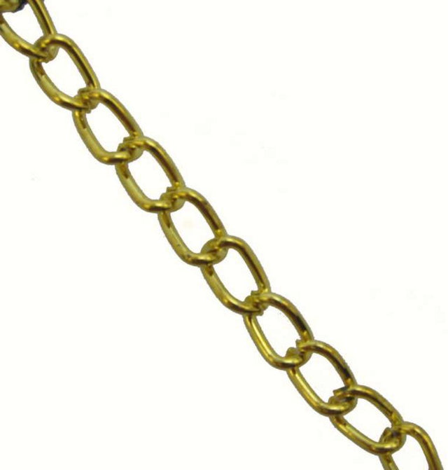 Gold extension chains set of 2, 5m each, perfect for adding length to jewelry designs and enhancing DIY projects.