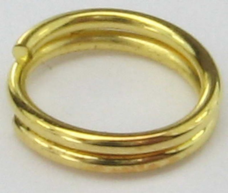 Gold 6mm split rings set of 700, essential for jewelry making, offering durability and stylish connections for charms and beads.