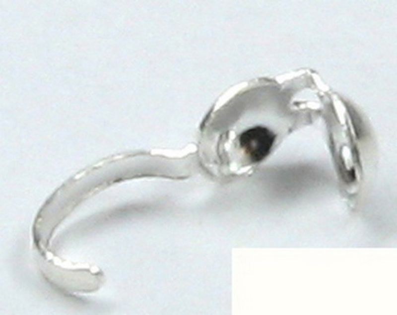 High-quality 4.5mm Carlotte crimps in a 5000-piece set, perfect for secure jewelry-making connections.