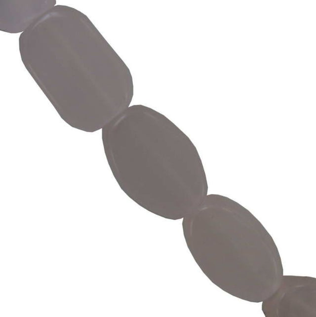 Vibrant 9x5 mm flat oval glass beads set of 39, perfect for jewelry making and crafts; glossy finish enhances designs.