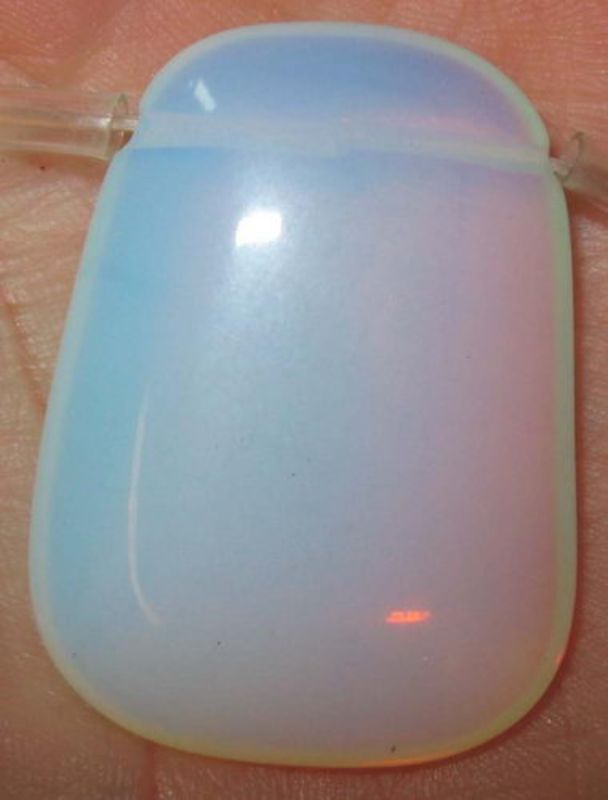 Set of 8 opaque trapezoid glass faceted beads, each 20x40mm, ideal for jewelry-making and DIY projects.