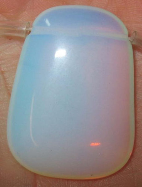 Set of 8 opaque trapezoid glass faceted beads, each 20x40mm, ideal for jewelry-making and DIY projects.