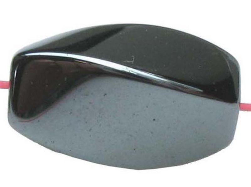 Premium set of 33 hematite box twist beads, 10x5mm, perfect for crafting elegant jewelry and DIY projects.