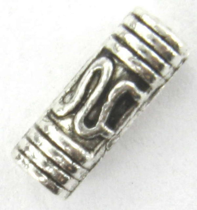 Shiny metal beads, 3mm diameter and 8.5mm length, ideal for jewelry making and crafts, 100 pieces per set of 2.