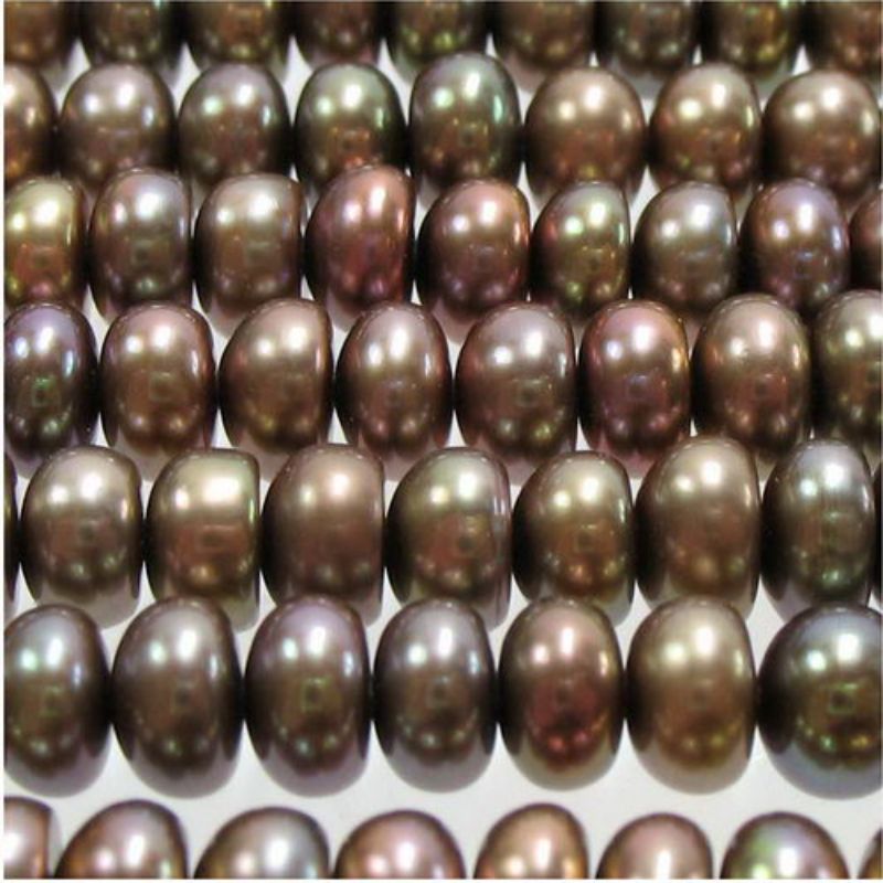 Freshwater pearls, 4.4x5.6mm, set of 3, featuring unique luster, ideal for elegant jewelry-making projects.