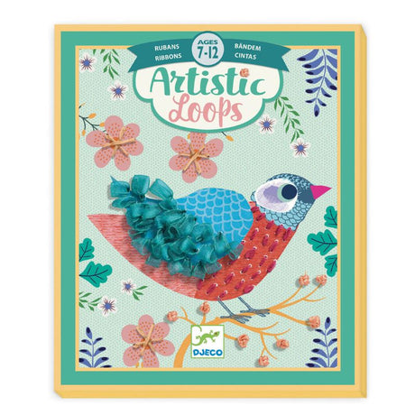 Craft Kit - Primavera by Djeco with vibrant materials for spring-themed crafts, fostering creativity in children aged 6 and up.