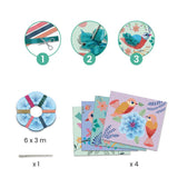 Colorful Craft Kit - Primavera by Djeco for kids 6+, featuring spring-themed materials for creative hands-on activities.