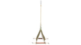 Cozy hanging bird tent for small birds, 16 x 18 x 20 cm, made from durable cotton and wood for comfort and playfulness.