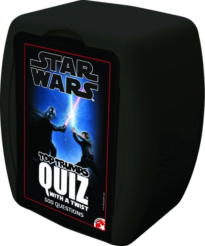 TT Quiz - Star Wars by Winning Moves features 500 trivia questions for fans to test their knowledge of the Star Wars saga.