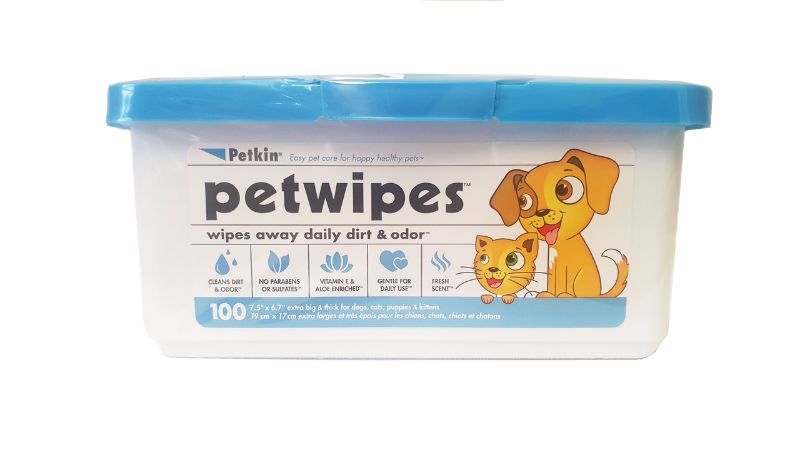 Pet Wipes - Petkin (100pk)