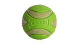 Max Glow Ultra Squeaker Ball for dogs, 2.5" diameter, glows in the dark and features a squeaker for engaging fetch play.