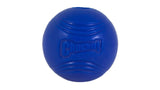 Medium Crunch Ball dog toy with crackling sound, durable TPR, perfect for fetch and compatible with Chuckit! launchers.