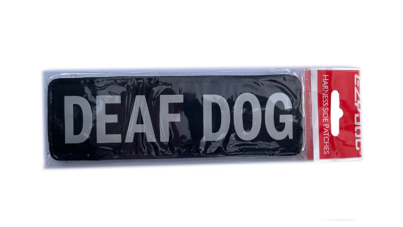 Side Patch - DEAF DOG - small