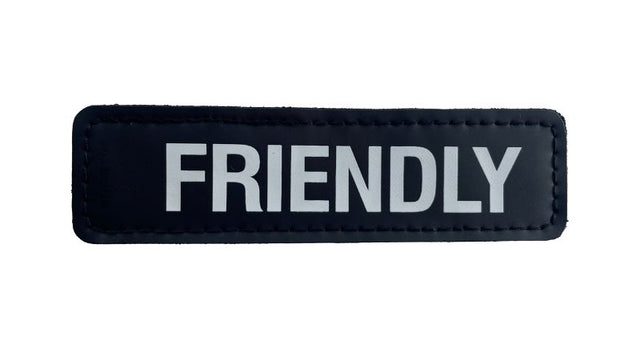 Eco-friendly Side Patch - S FRIENDLY designed for personalizing jackets and bags with style and sustainability.