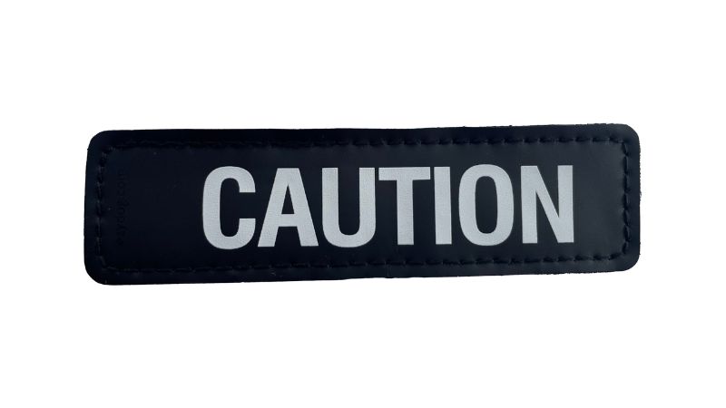 Side Patch - S CAUTION