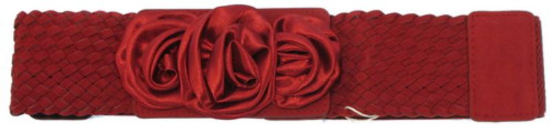 Vibrant red fabric roses in a flexible design, perfect for adding elegance to decor, bouquets, or centerpieces.