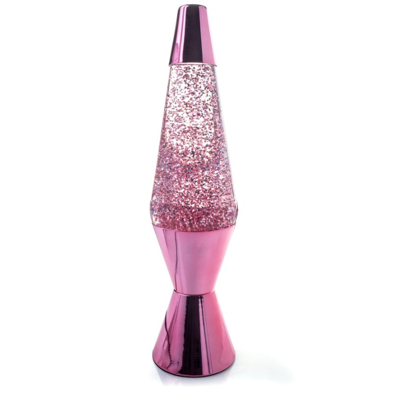 Diamond Glitter Lamp - Rose Gold (36cm)