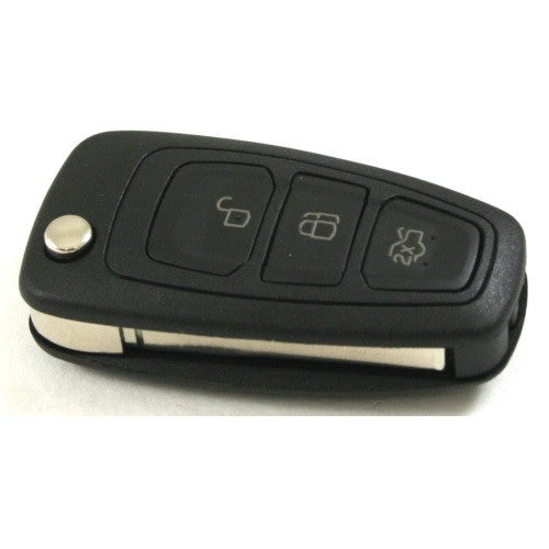 Complete Remote Ford Focus key fob with one-touch locking, trunk release, and sleek design for modern convenience.