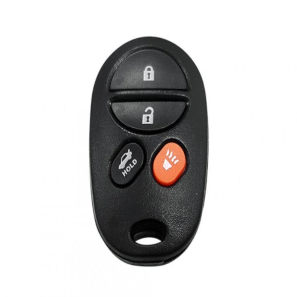 Remote - Shell / Buttons - Compatible with Toyota  4 Button
