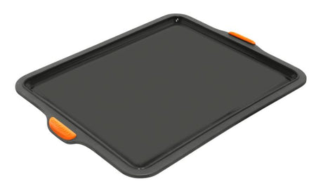 BAKEMASTER Silicone Baking Tray 31X25 cm, non-stick, heat resistant, perfect for baking cookies and roasting vegetables.