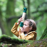 Hide & Seek Periscope for kids, made from sustainable bamboo, allows stealthy outdoor exploration and wildlife observation.