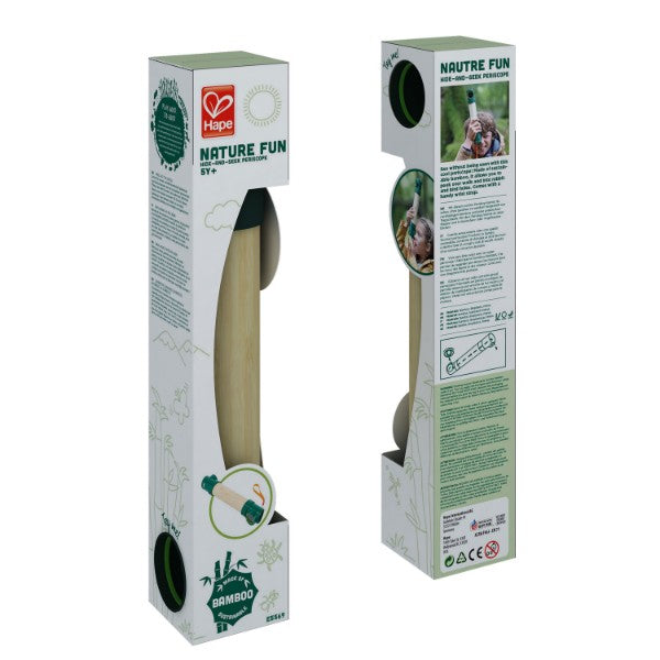 Eco-friendly Hide & Seek Periscope for kids, crafted from bamboo, perfect for outdoor exploration and imaginative play.