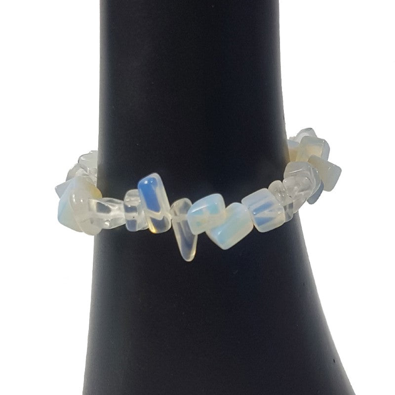 Opalite 5mm Chip Bracelet - Set of 3