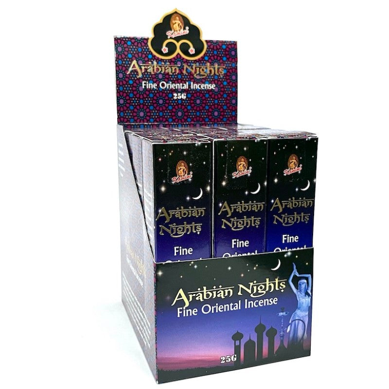 Kamini Arabian Nights - Set of 12 Japanese Style Incense 25gm