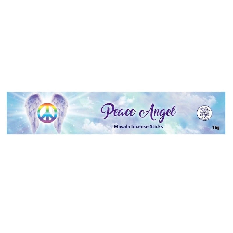 Set of 12 hand-rolled masala incense packets with calming lavender scent for relaxation and inner peace.