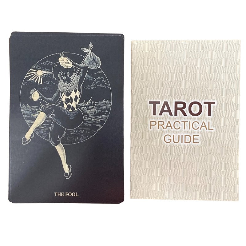 Astral Gate Tarot Deck featuring 78 beautifully illustrated cards and a guidebook for spiritual growth and self-discovery.