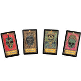Eternal Bones Tarot Deck with 78 beautifully illustrated cards for spiritual insights and personal growth by Vera Petruk.